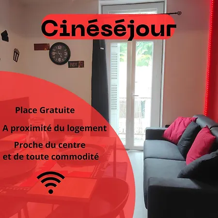 Le Sejour Cine-Proche Du Centre-Wifi-Parking Apartment Lourdes Exterior photo