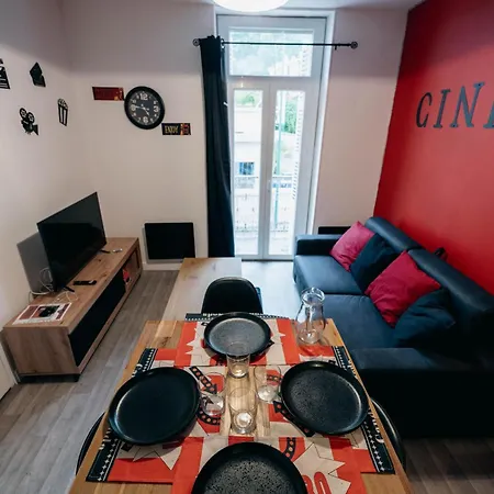 Le Sejour Cine-Proche Du Centre-Wifi-Parking Apartment Lourdes Room photo