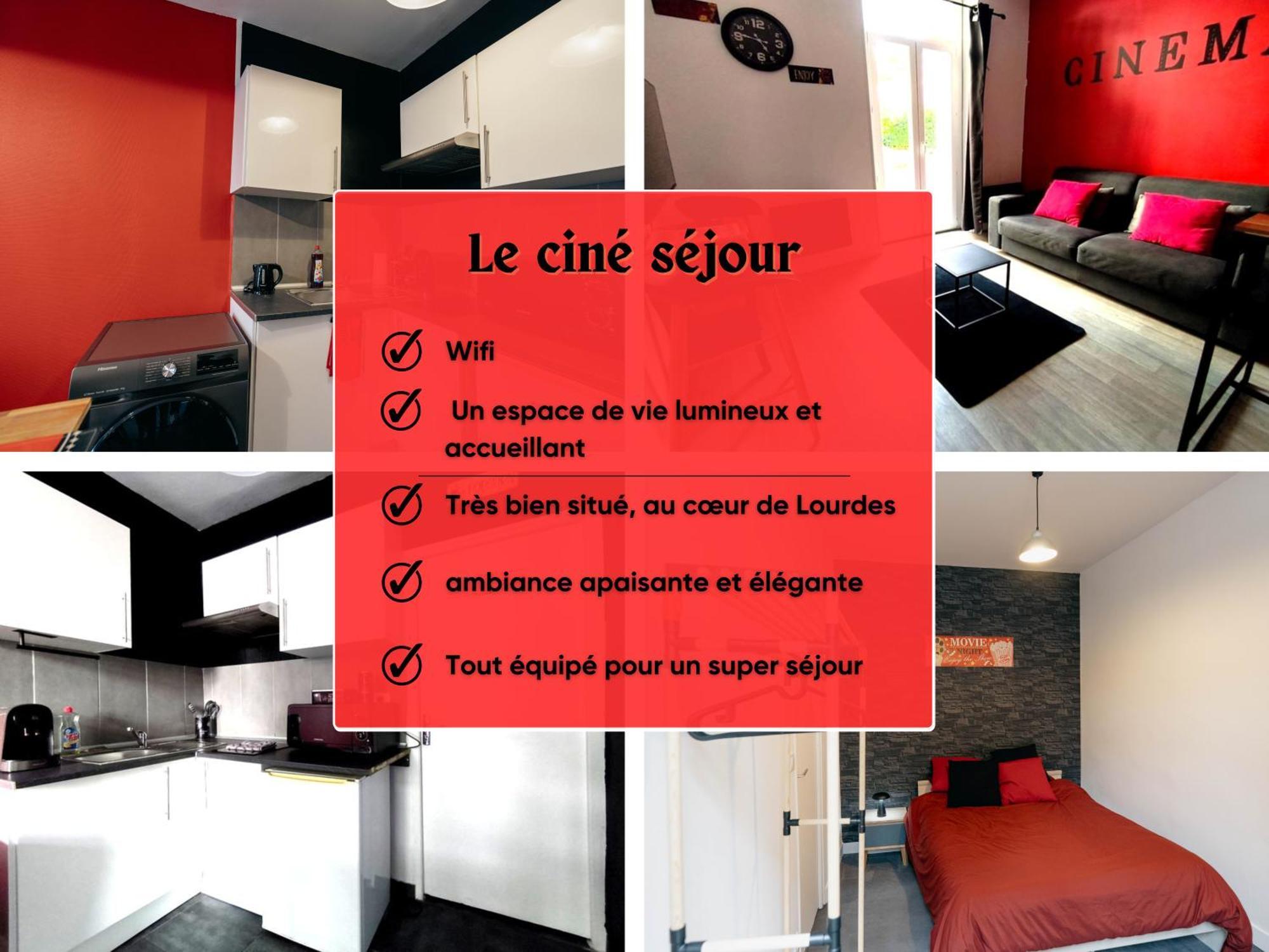 Le Sejour Cine-proche Du Centre-wifi-parking Appartement